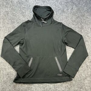 Outdoor Research Shirt Women Medium Black Melody Cowl Neck Outdoors Hiking